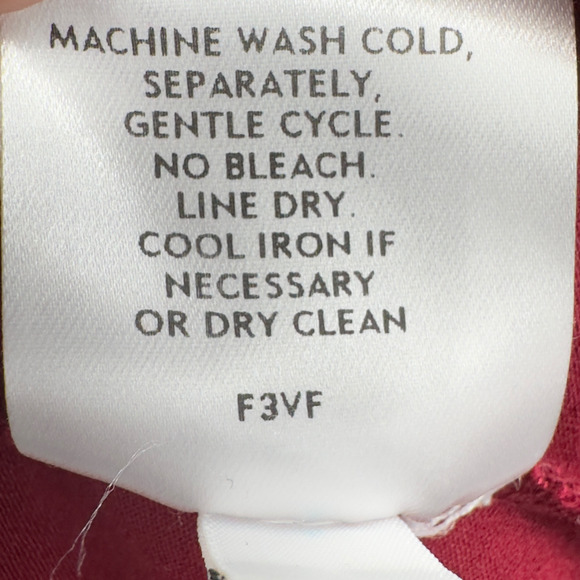 Eileen Fisher Sleeveless Blouse Womens Size Small Burgundy Casual Staple Classic - Picture 6 of 8